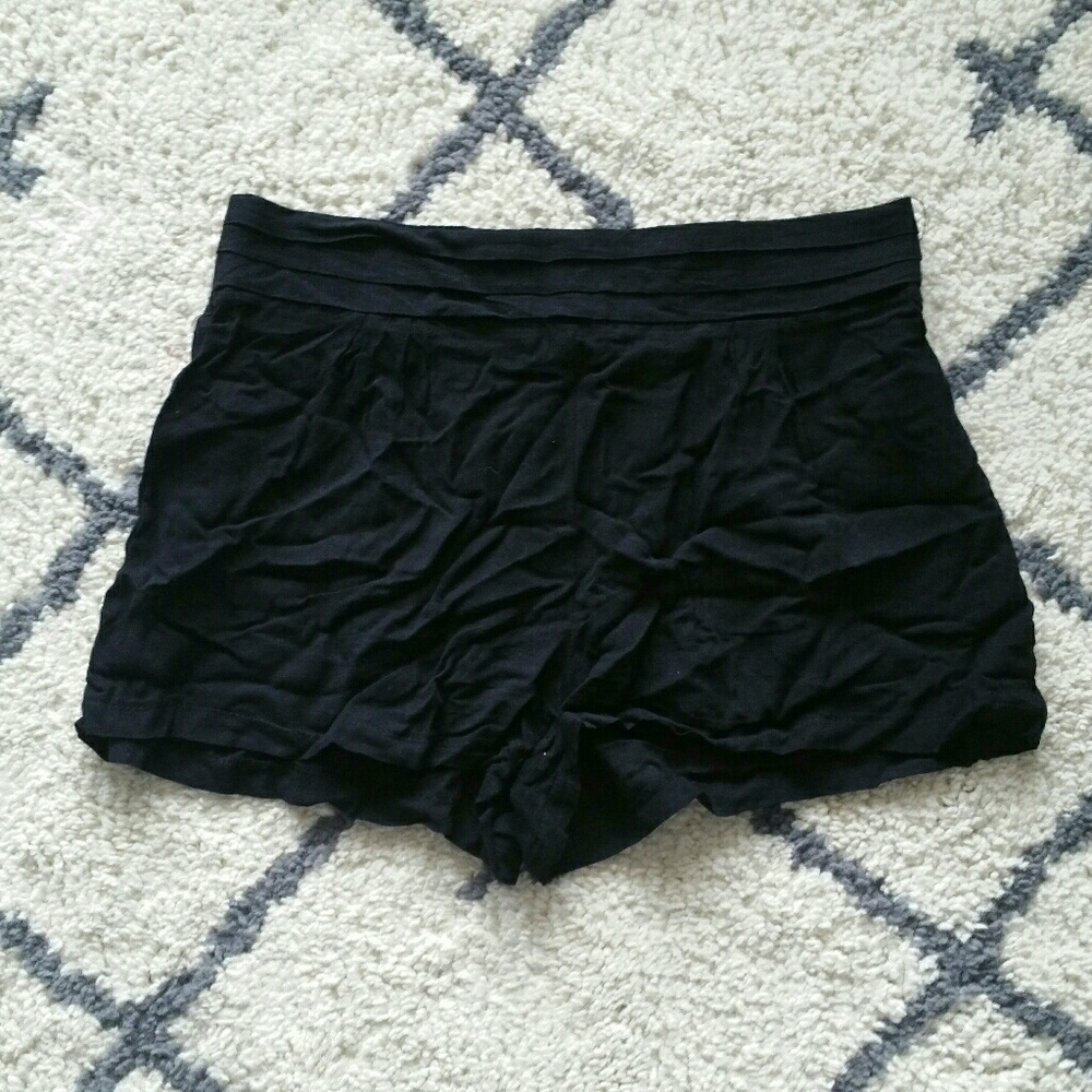 Forever 21 Black Cloth Shorts